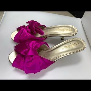 Lilly Pulitzer Satin Pink Ashley Sandals